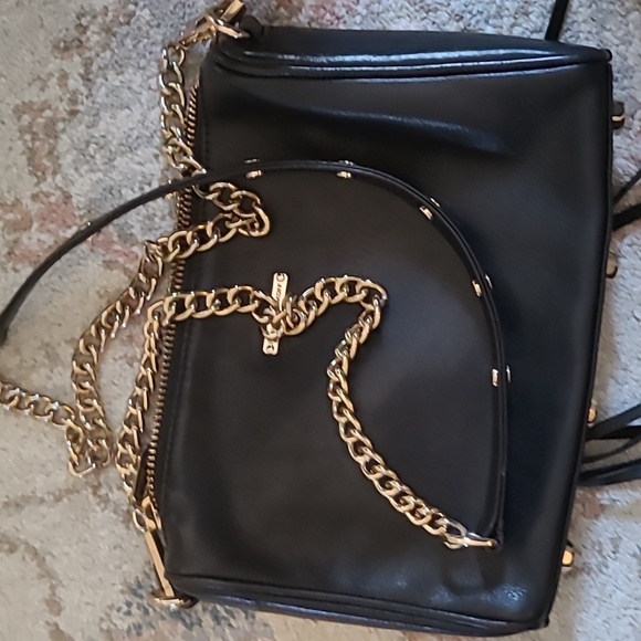 Rebecca Minkoff MAC Black Leather Crossbody Bag - Picture 11 of 12